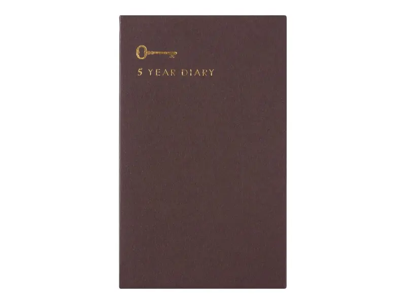 MD 5 Year Diary - Black