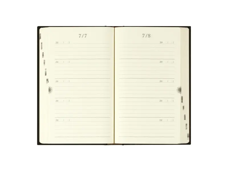MD 5 Year Diary - Black