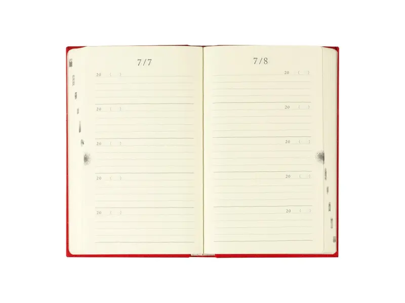 MD 5 Year Diary - Red