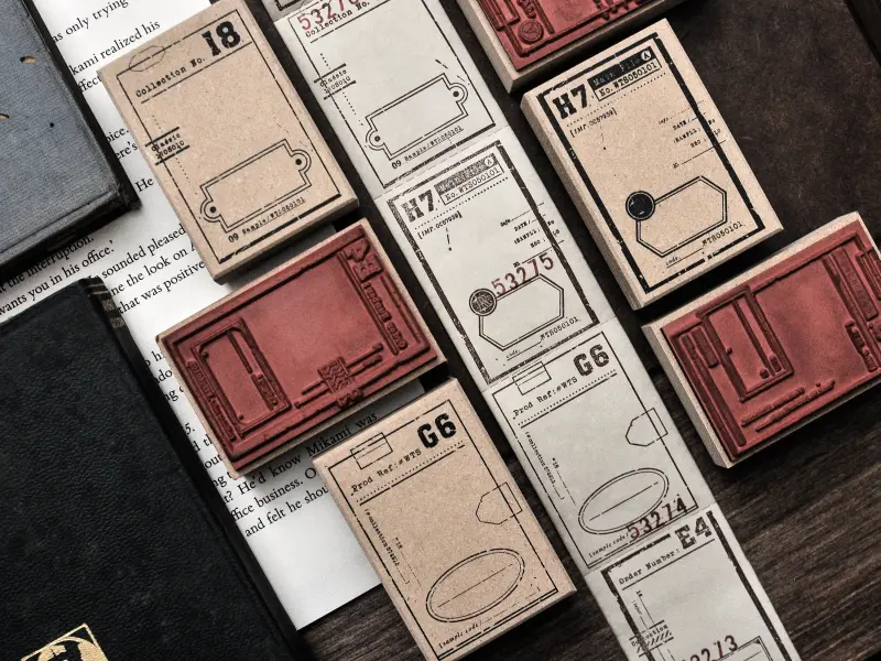 Miao Stelle Stamp Vintage Label - H7