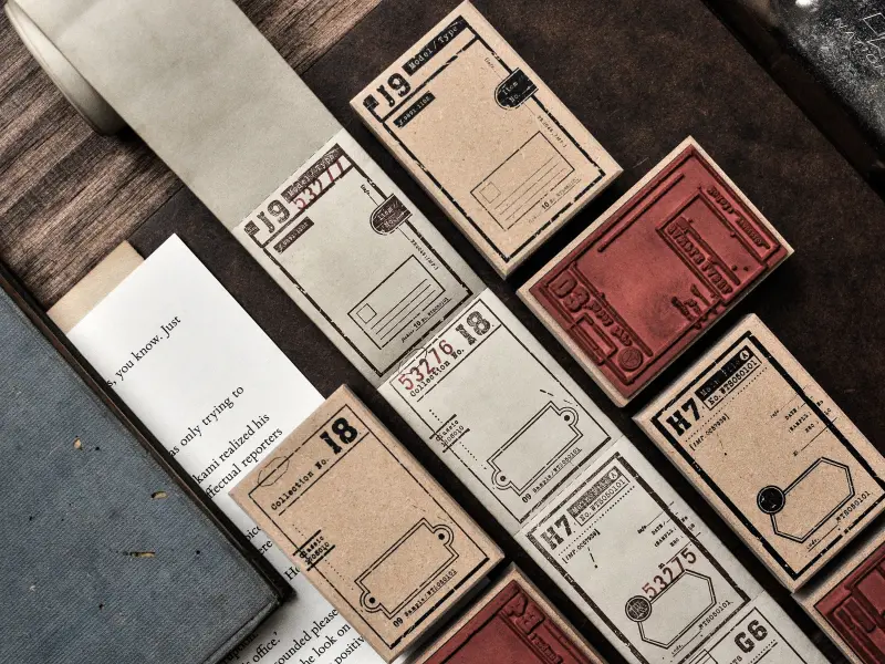 Miao Stelle Stamp Vintage Label - H7