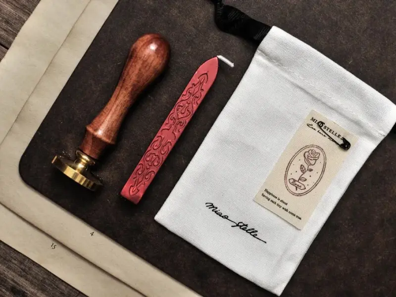 Miao Stelle Wax Sealing Stamp - Rose