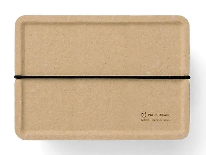 Midori Pulp Card Box - Beige