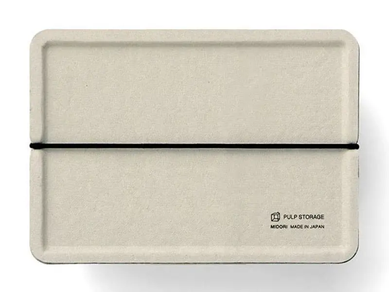 Midori Pulp Card Box - Grey