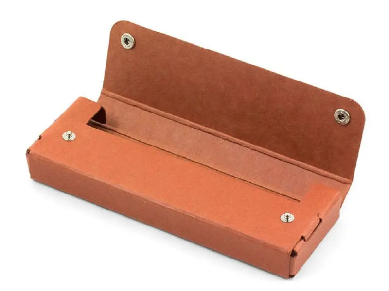 Midori Pulp Pasco Pen Case - Brick Red
