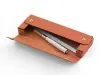 Midori Pulp Pasco Pen Case - Brick Red