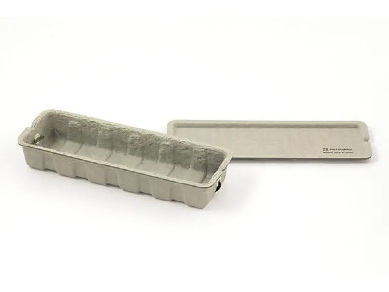 Midori Pulp Pen Case - Gray