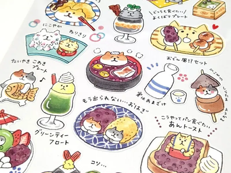 Mindwave | Stickers Character Cafe - Cat
