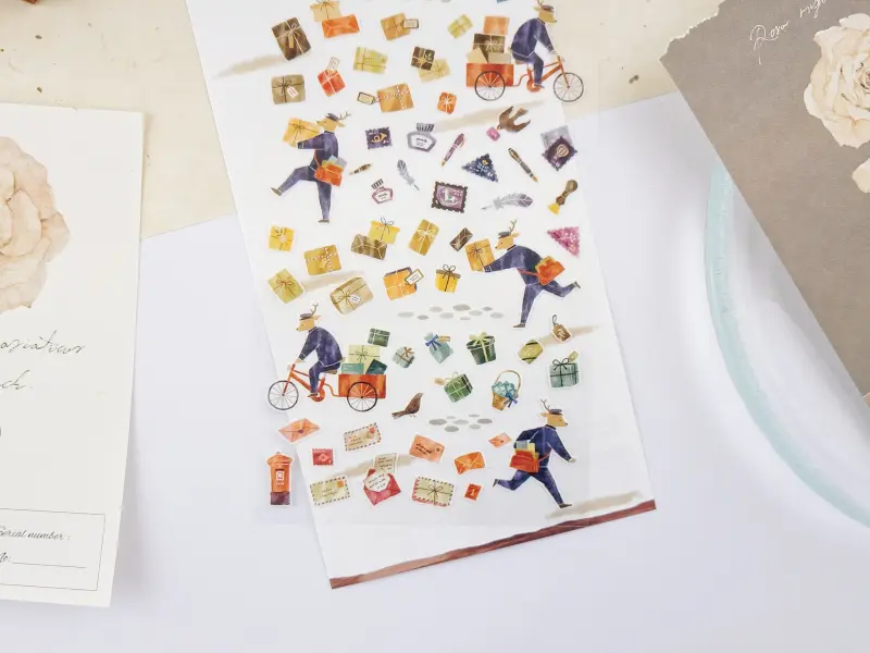 Mindwave Washi Stickers Awatenbo - Letter And Deer