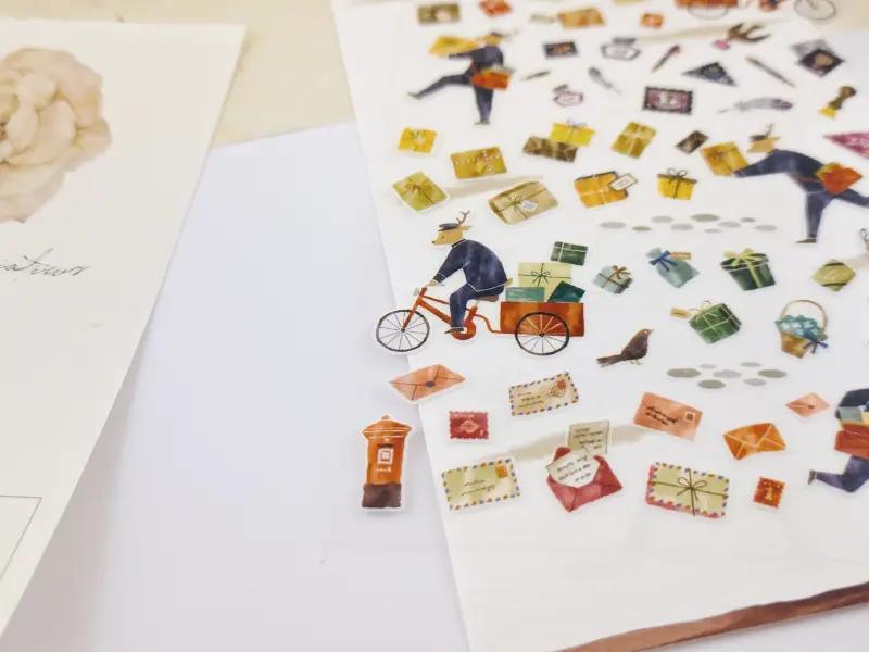 Mindwave Washi Stickers Awatenbo - Letter And Deer
