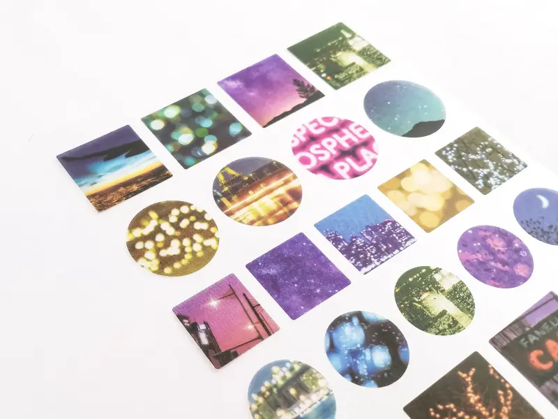 Mindwave Washi Stickers Sheer Photo - City Vibes