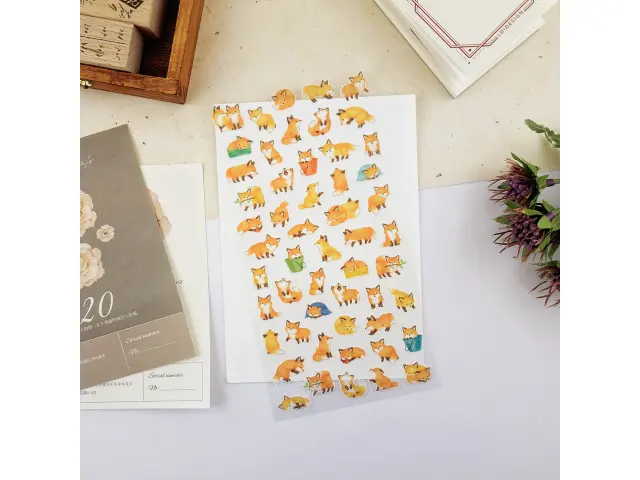 Mindwave Washi Stickers Small Animal - Fox