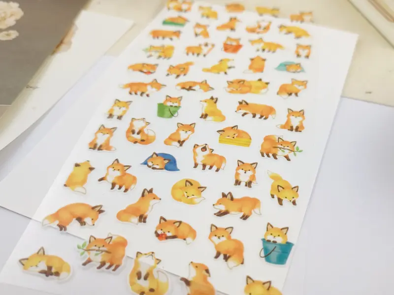 Mindwave Washi Stickers Small Animal - Fox