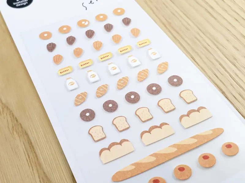 Suatelier Mini Series Planner Stickers - Food.04