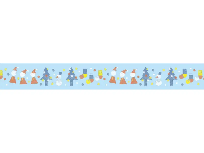 MT Christmas Washi Tape - Christmas Stamp