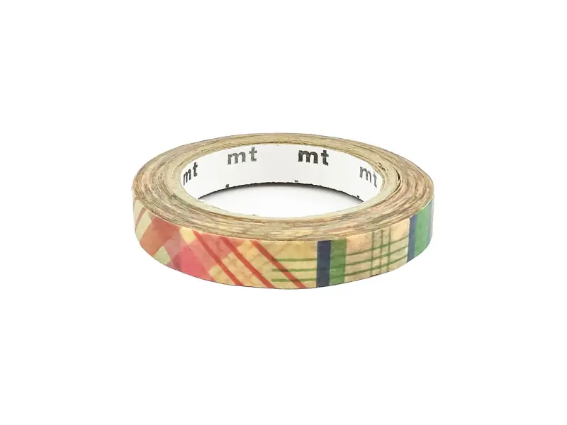 MT Ex Washi Tape Slim - Check Line