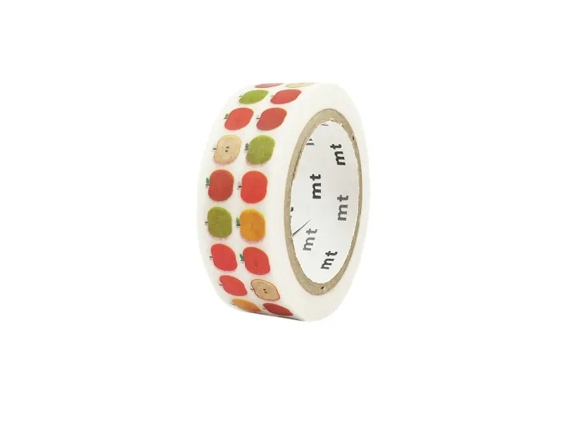 MT EX Washi Tape - Apple Pattern