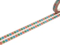 MT Tracking Paper Tape Slim - Tyrolean Dot
