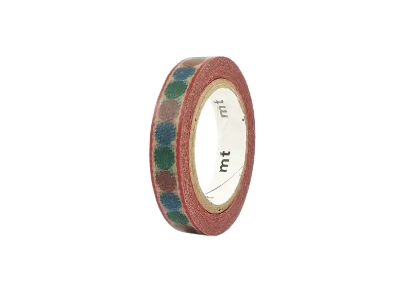 MT Tracking Paper Tape Slim - Tyrolean Dot