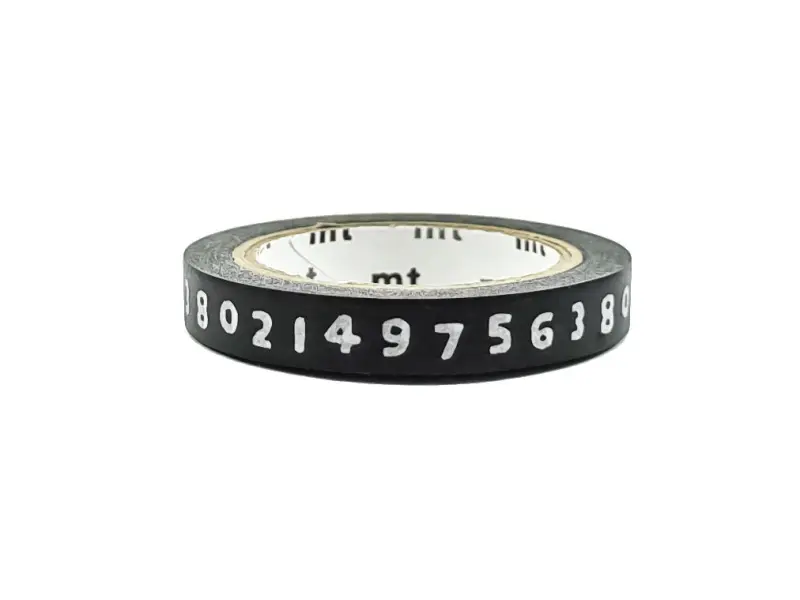 MT x Sou Sou Slim Washi Tape Numbers