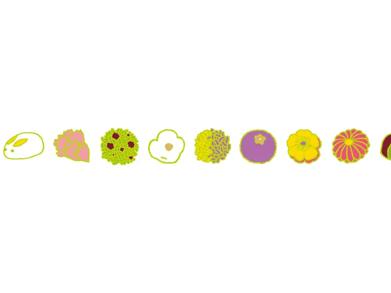 MT x Sou Sou Washi Tape - Wagashi