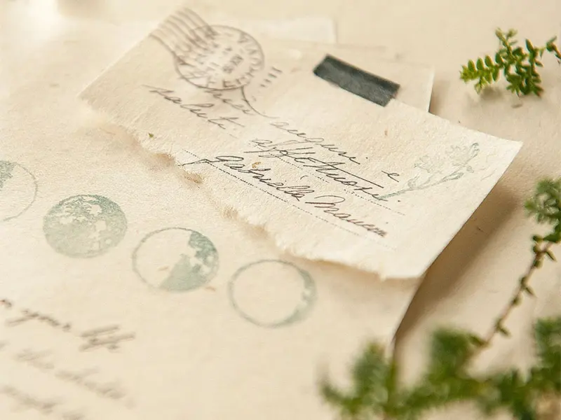 MU | Natural Textured Paper - No.3