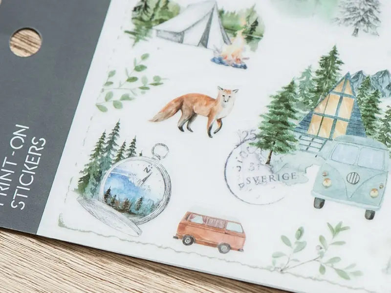 MU Print-On Siirtotarrat 189 - Letters From Nature