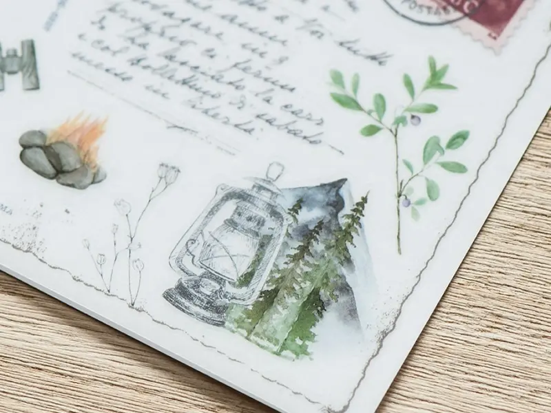 MU Print-On Siirtotarrat 189 - Letters From Nature