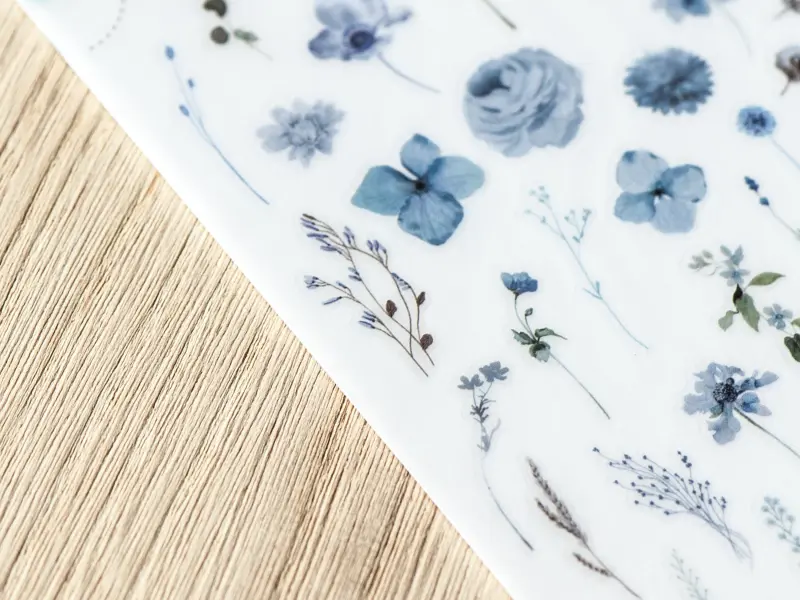MU | Print-On Stickers 181 - Frost Flowers