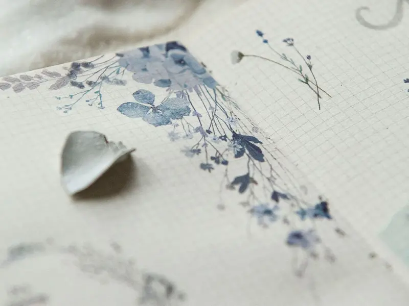 MU | Print-On Stickers 181 - Frost Flowers