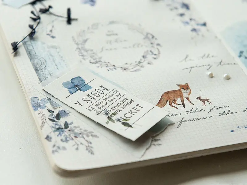 MU | Print-On Stickers 181 - Frost Flowers