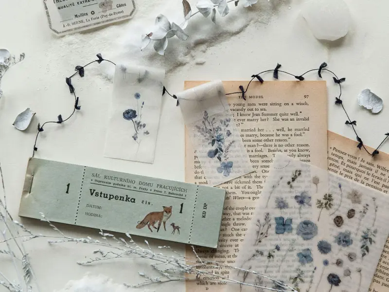 MU | Print-On Stickers 181 - Frost Flowers