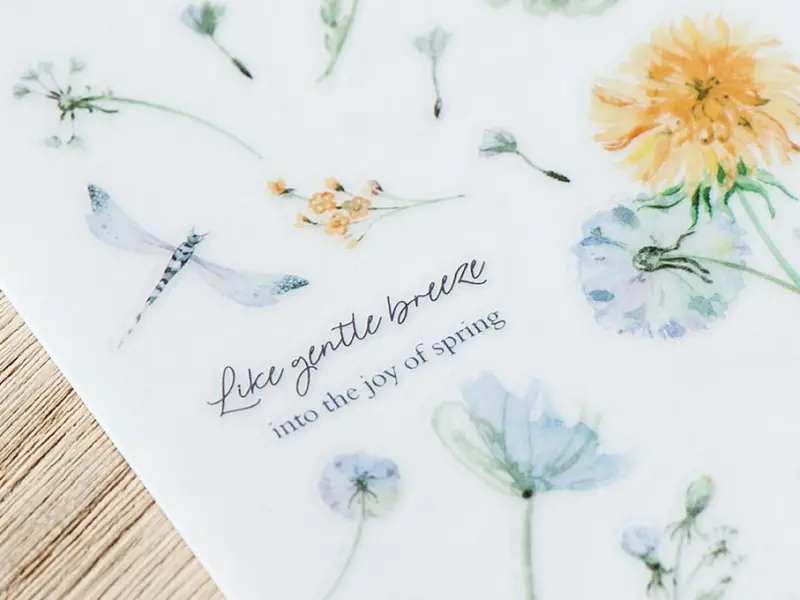 MU | Print-On Stickers - Gentle Breeze Of Spring