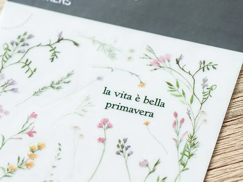 MU | Print-On Stickers 183 - Primavera