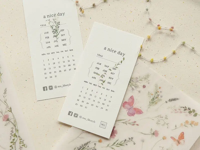 MU | Print-On Stickers 183 - Primavera