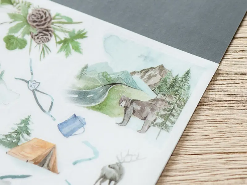 MU Print-On Siirtotarrat 188 - Wanderlust