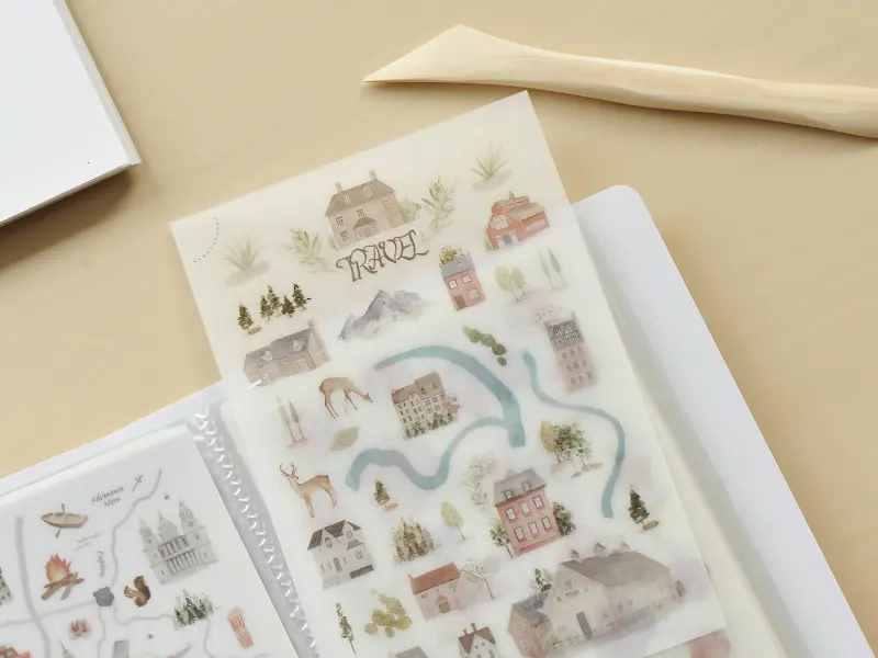 MU Sticker Storage Book - Dusty Rose