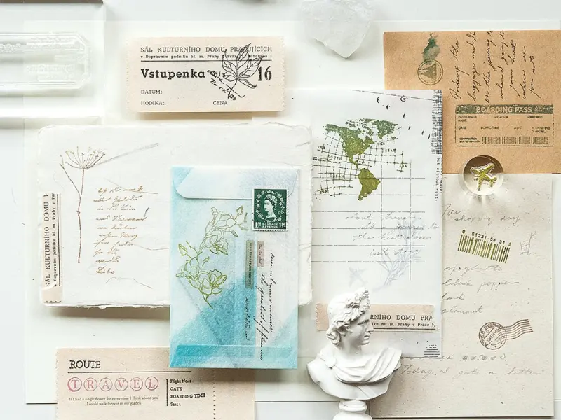 MU Clear Stamp Record Life 01 - Travel