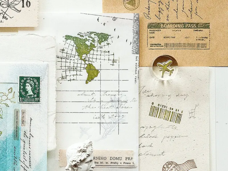 MU Clear Stamp Record Life 01 - Travel