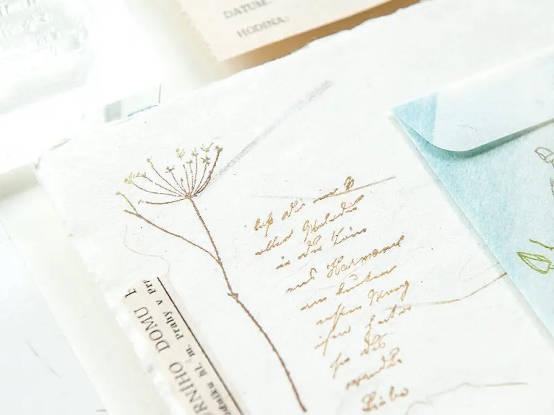 MU Clear Stamp Record Life 07 - Sketching