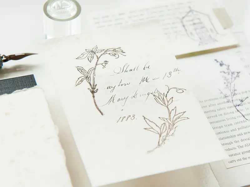 MU Clear Stamp Record Life 09 - Wind of Autumn