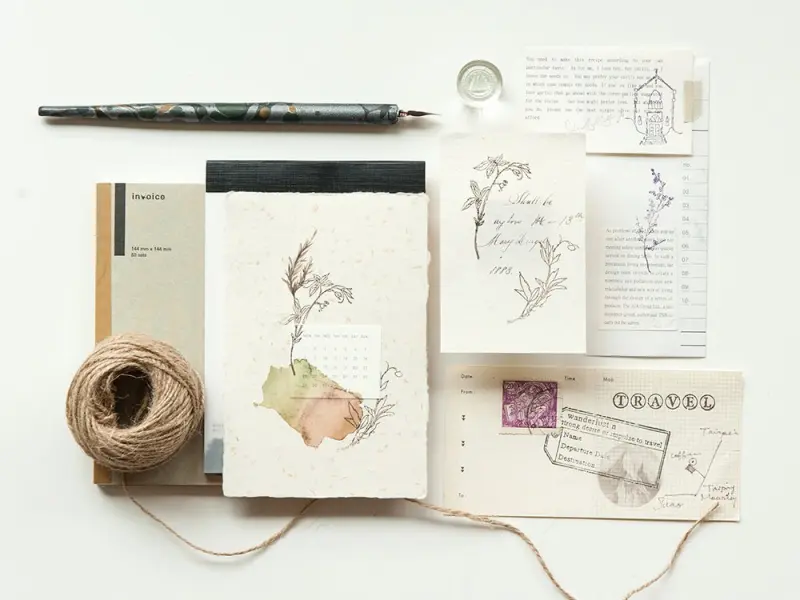 MU Clear Stamp Record Life 09 - Wind of Autumn