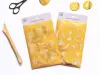 MU | Gold Foil Rub-On Transfer Sticker - 01