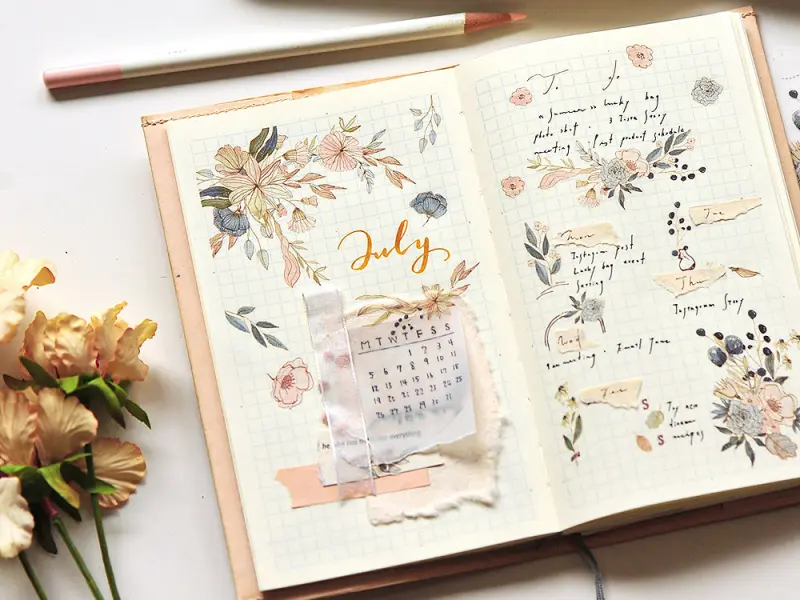 MU | Print-On Stickers - Be Always Blooming