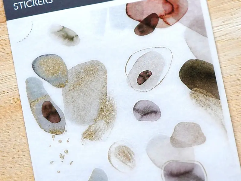 MU Print-On Transfer Stickers 179 - Stone Garden