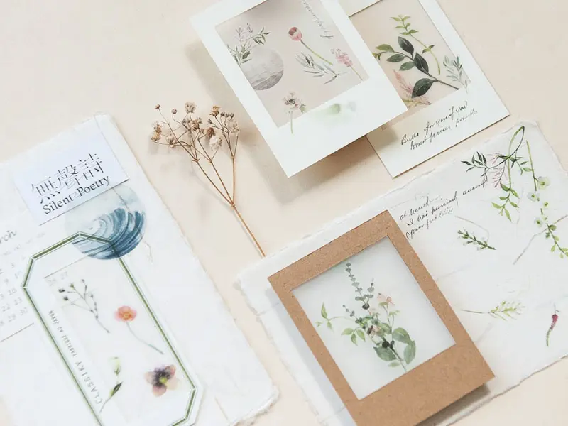 MU Print-On Transfer Stickers 193 - Secret Garden