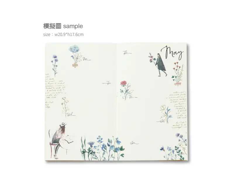 MU Print-On Transfer Stickers 195 - Day In My Garden