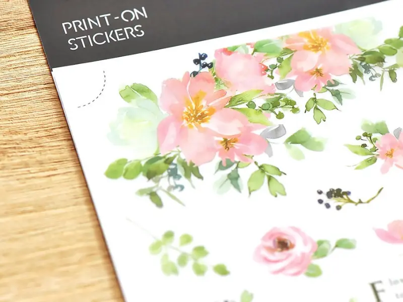 MU Print-On Siirtotarrat 170 - Dusty Pink