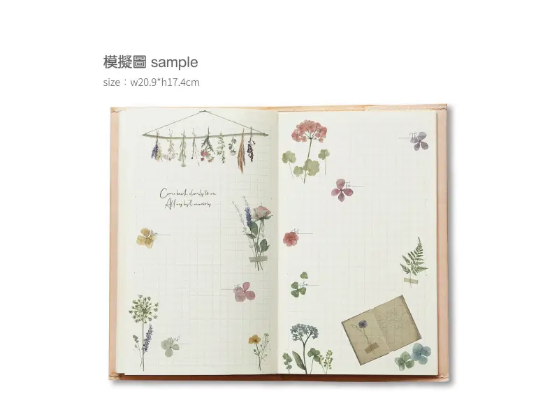 MU Print-On Stickers 194 - Floral Memories