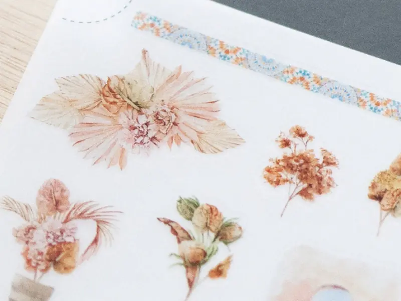 MU Print-On Transfer Stickers 197 - Summer Trip In Morocco